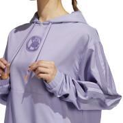 Camisola com capuz para mulheres adidas Originals Hoop York City