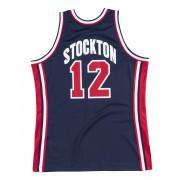Camisola autêntico Team USA nba John Stockton
