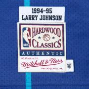 Camisola autêntico Charlotte Hornets Larry Johnson 1994/95