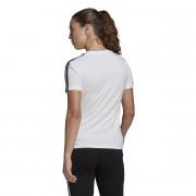T-shirt mulher adidas Essentials Slim 3-tiras