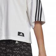 Camiseta feminina adidas Sportswear 3-Bandes Primeblue
