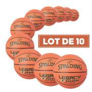 Pacote de 10 balões Spalding TF 1000 Legacy Composite EL