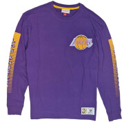 T-shirt de manga comprida dos Lakers