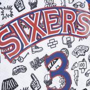 Jersey Philadelphia 76ers NBA Doodle Swingman 1996 Allen Iverson