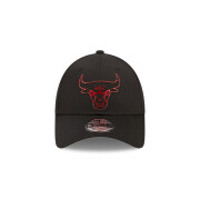 Boné de basebol Chicago Bulls Foil Logo 9 Forty