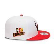 Boné Chicago Bulls White Crown Patches 9Fifty