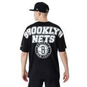 T-shirt sobredimensionada Brooklyn Nets NBA