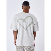 T-shirt bordada Project X Paris Street Heart