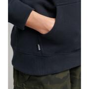 Camisola com capuz em algodão orgânico para mulher Superdry Essential Logo